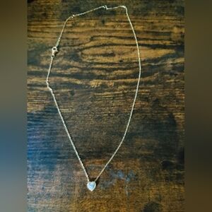 Pandora Gold Necklace with Heart Pendant